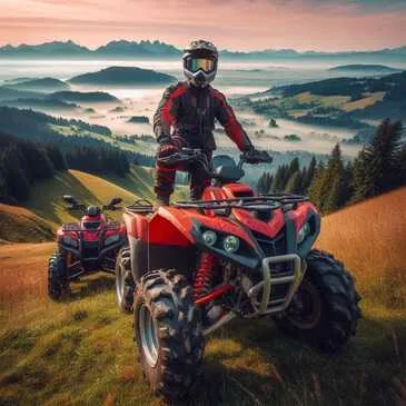 Initiation et Randonnée Quad près de Lons-le-Saunier — quad à Lons-le-Saunier