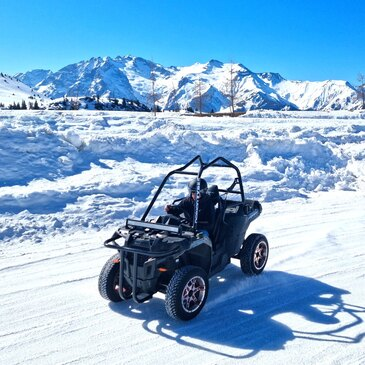 Pilotage de Buggy sur Glace - Circuit de l'Alpe d'Huez — quad à Alpe d'Huez