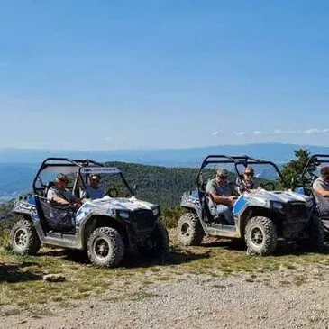 Randonnée en Buggy à Gréolières — quad à Grasse