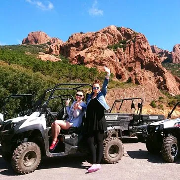 Randonnée en Buggy dans le Massif de l'Estérel — quad à Saint-Raphaël