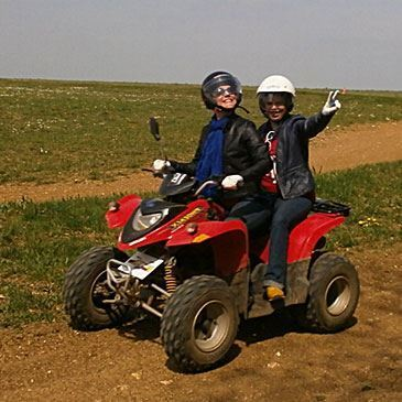 Randonnée en Quad à Étampes près de Paris — quad à Étampes