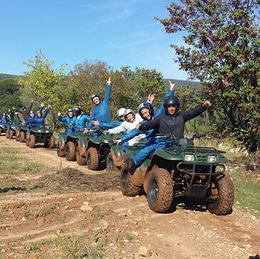 Randonnée en Quad dans le Massif des Maures — quad à Draguignan