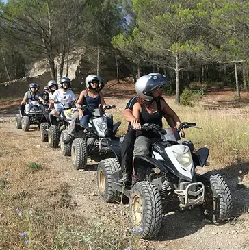 Randonnée en Quad près d'Aix-en-Provence — quad à Aix-en-Provence