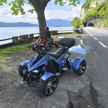 Randonnée en Quad près d'Aix-les-Bains – Lac du Bourget — quad à Aix-les-Bains