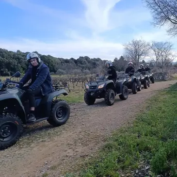 Randonnée en Quad près de Bédarieux — quad à Bédarieux