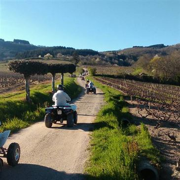 Randonnée en Quad près de Brive-la-Gaillarde — quad à Brive-la-Gaillarde
